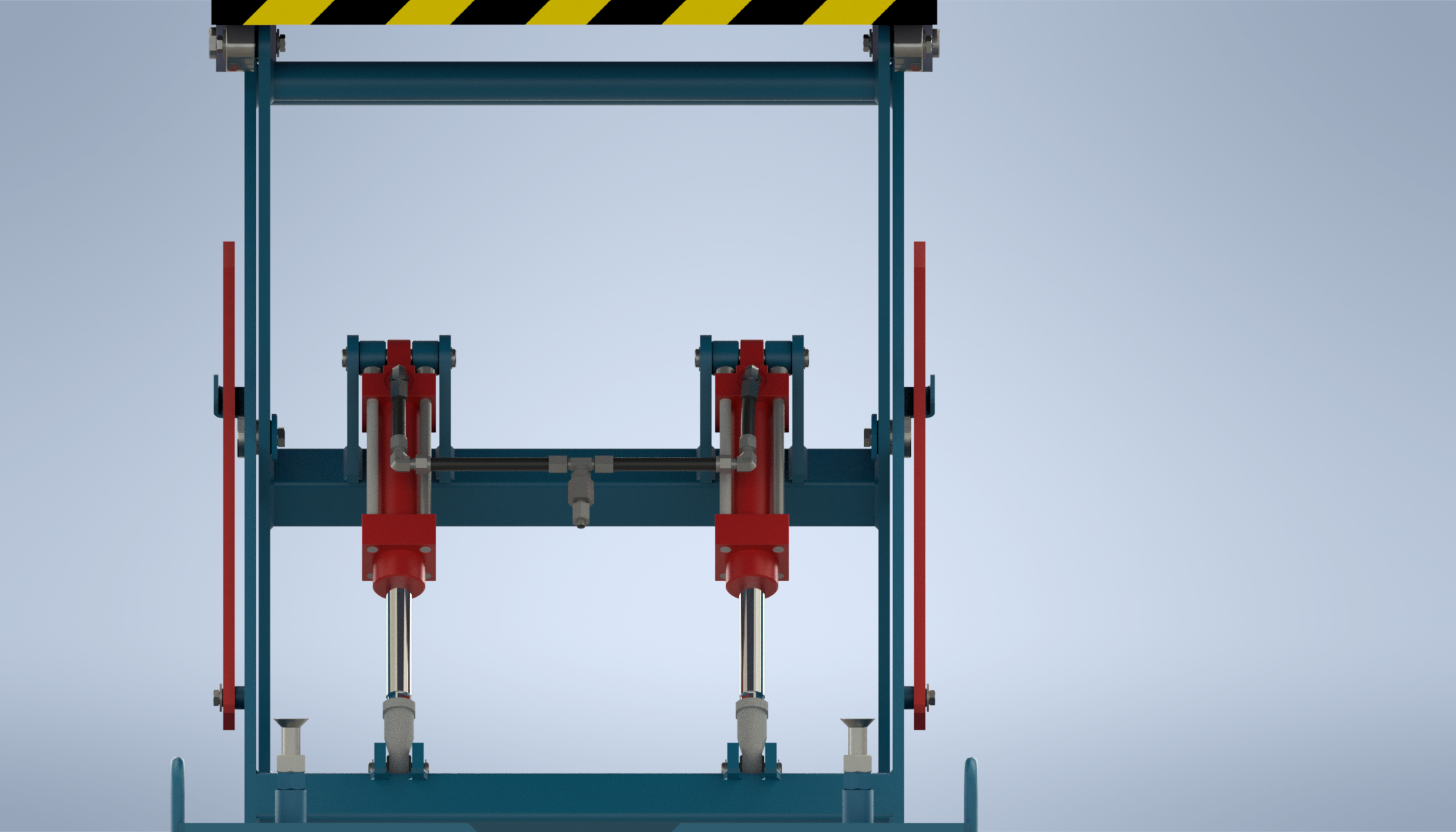 Single Level Hydraulic Scissor Lift
